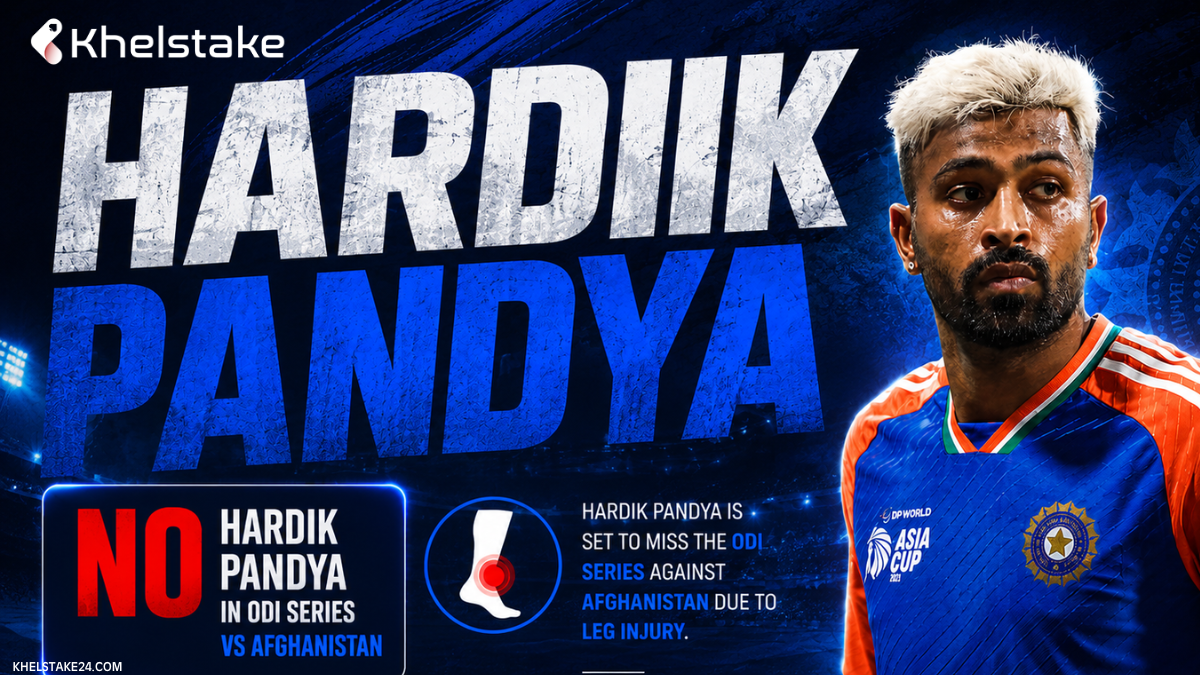 Hardik Pandya Misses Afghanistan ODIs – Who Will Replace India’s Star All-Rounder?