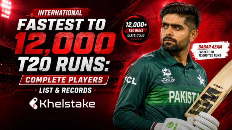Fastest to 12000 T20 Runs