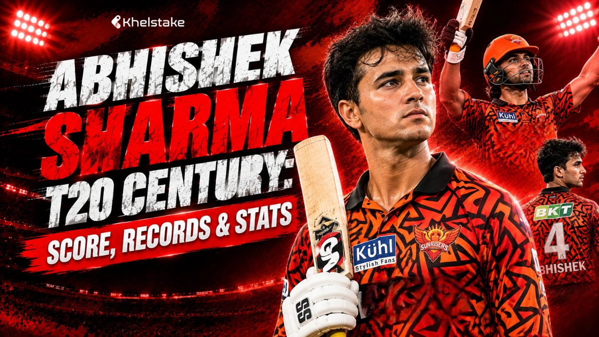 Abhishek Sharma T20 century