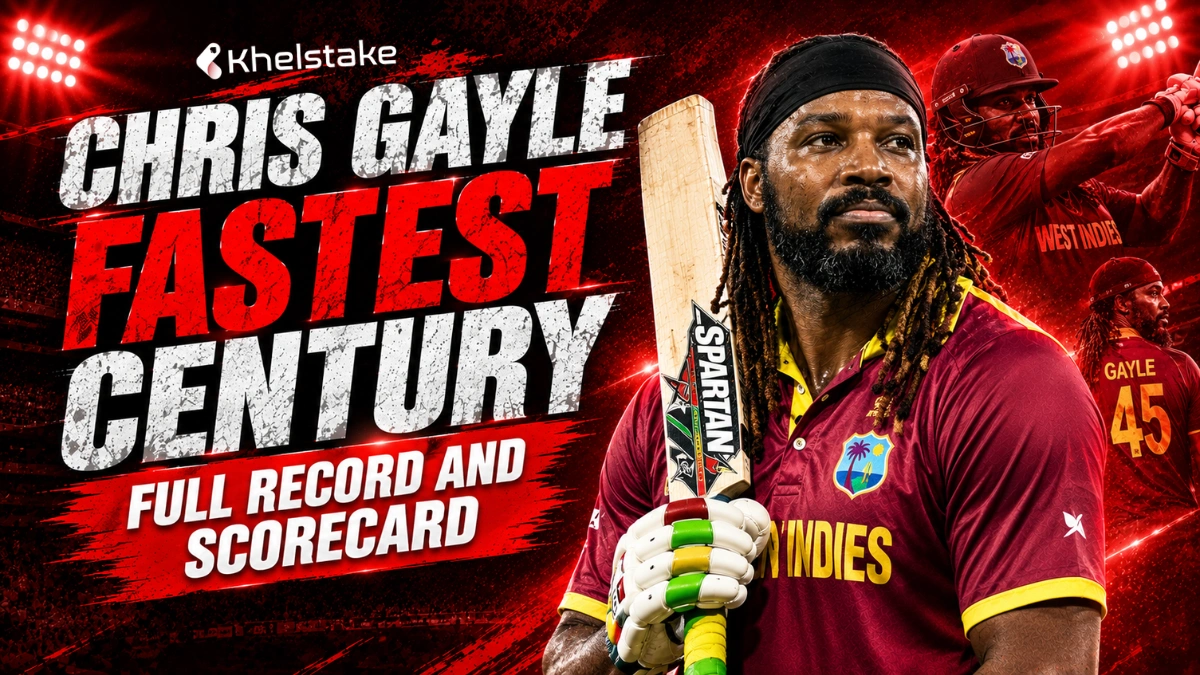 Chris Gayle fastest century