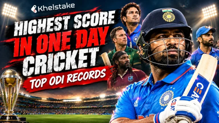 highest score in one day cricket